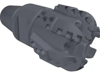 Drill Bit 3D Model preview