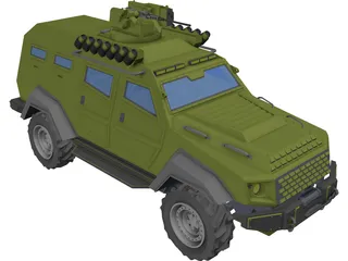 COBRA II - URAL 3D Model preview