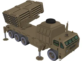 T-122 Sakarya 3D Model preview