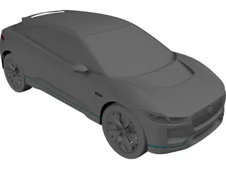 Jaguar I-Pace Concept 3D Model preview