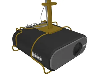 Sony Video Projector 3D Model preview