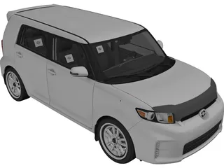 Scion xB (2014) 3D Model preview