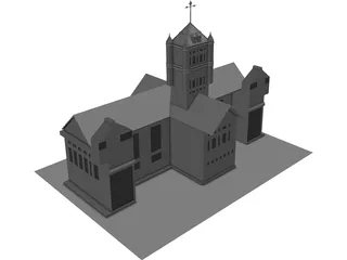 Grand Church 3D Model preview