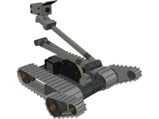 iRobot PackBot 3D Model preview