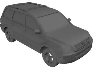 Honda Pilot (2005) 3D Model preview
