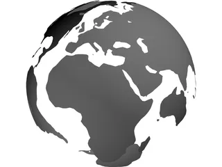 Earth 3D Model preview