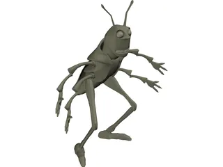 Bugs Life Hopper 3D Model preview