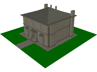 House 3D Model preview