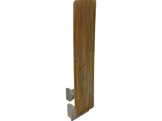 Diving Board 3D Model preview