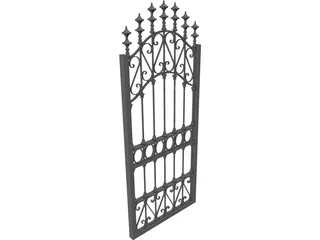Iron Gate 3D Model preview