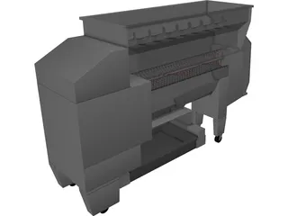 Grape Destemmer 3D Model preview