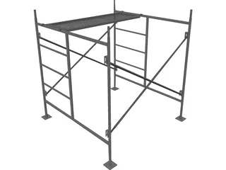 Scaffolding 3D Model preview