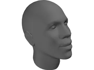 Head Mike Tyson 3D Model preview