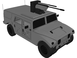 Hummer 3D Model preview