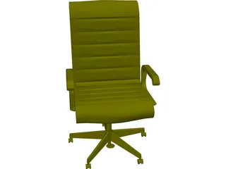 Sapper Executive Armchair 3D Model preview