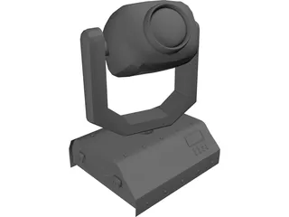 Moving Head Club Light 3D Model preview