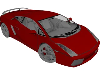 Lamborghini Gallardo 3D Model preview