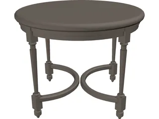 Table 3D Model preview