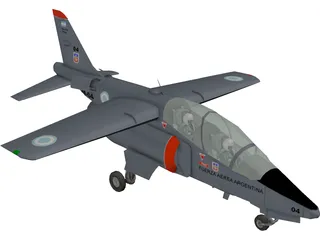 FMA IA-63 Pampa 3D Model preview