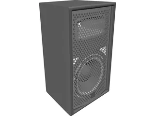 JBL Venue Sound Club Speaker 3D Model preview