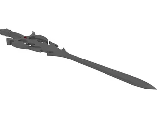 Master Sword 3D Model preview