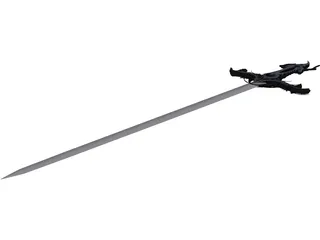ExLucifur Sword 3D Model preview