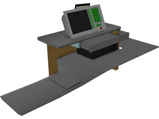 Cahier 3D Model preview