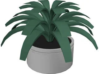 Houseplant 3D Model preview
