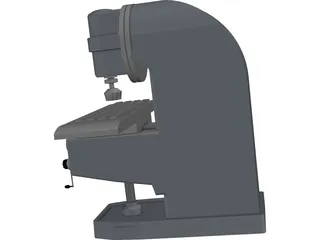 Milling Machine 3D Model preview