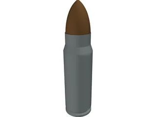 Bullet 3D Model preview
