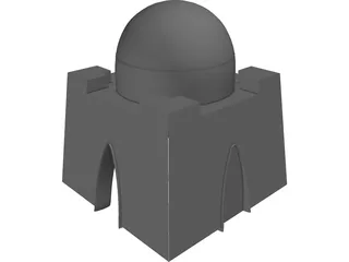 Mazar-e-Quiad 3D Model preview