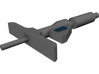 Depth Micrometer 3D Model preview
