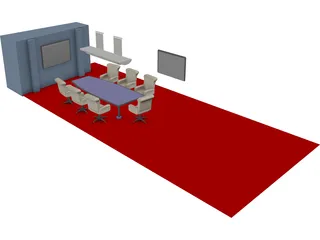 Conference Room 3D Model preview