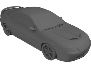 Pontiac GTO 3D Model preview