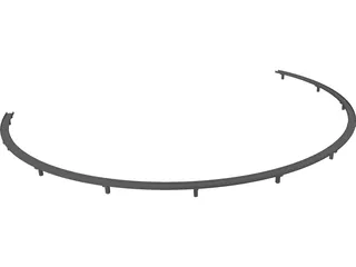 Beltway Road 3D Model preview