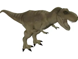 Gentlest Tyrannosaurus 3D Model preview
