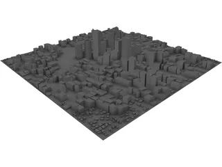 City 3D Model preview