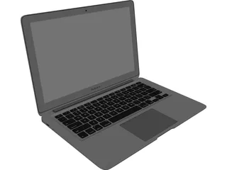 Apple MacBook Air 3D Model preview