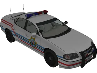 Chevrolet Impala Highway Patrol 3D Model preview