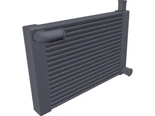 Radiator 3D Model preview