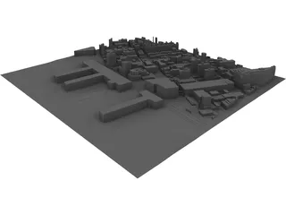 Hudson Yards 3D Model preview