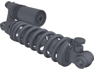 Shock Absorber DNM Burner RCP 3D Model preview