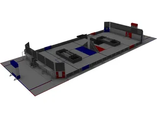 FRC 2018 Stadium 3D Model preview
