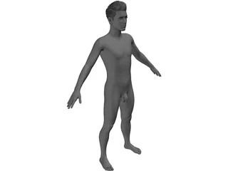 Male 3D Model preview