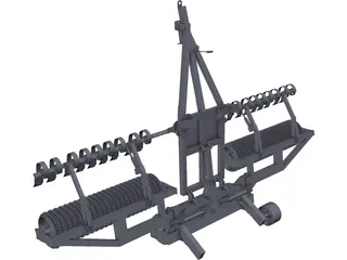 Cambridge Roller 3D Model preview