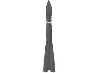 Vostok 1 3D Model preview