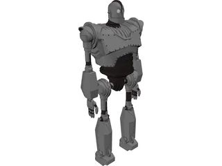 Iron Giant 3D Model preview