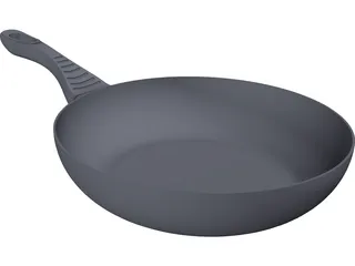 Frying Pan 3D Model preview