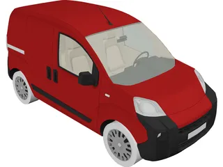 Fiat Fiorino 3D Model preview