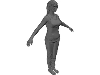 Female 3D Model preview